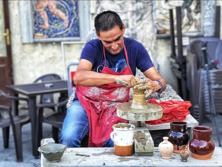 Clay Sculpture Class. With artist Maurizio